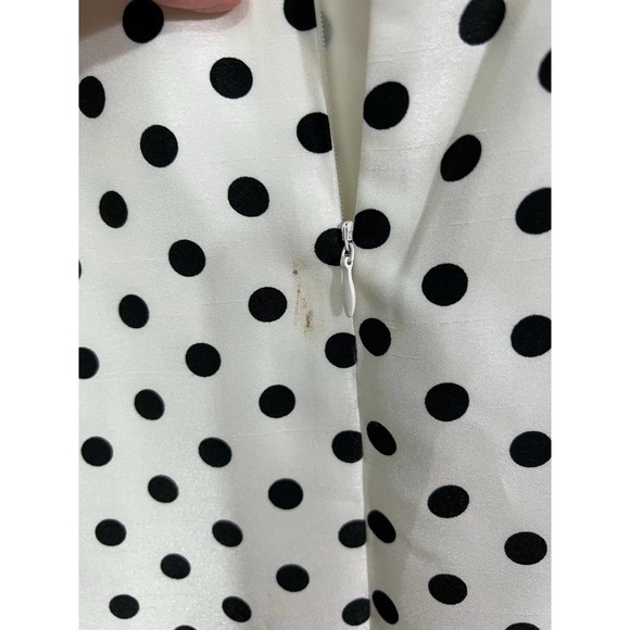PRESTON & YORK A LINE SLEEVELESS POLKA DOTS DRESS SIZE 18 - Picture 9 of 9